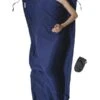 Cocoon Mummyliner Microfiber, Blue -Kampeerhal Roden 106720628287Lakenzak Microfiber Blauw Mummy 2