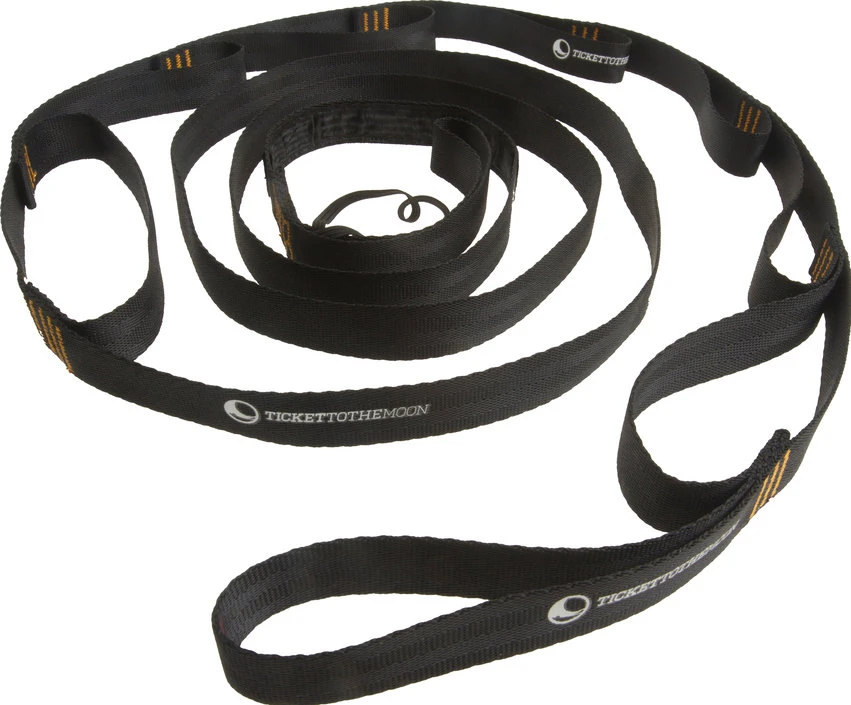 Ticket To The Moon Moonstrap Webbing 2X250Cm/Paar - Black 3 Ticket To The Moon Moonstrap Webbing 2X250Cm/Paar - Black