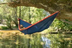 Ticket To The Moon Hangmat Original Double - Royal Blue Orange -Kampeerhal Roden 1394264 1058 705 contain