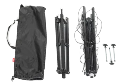 Happy Rhino Droogmolen DLX Zwart -Kampeerhal Roden 250623 Kampeerhal Roden Droogmolen Zwart 2 van 14