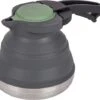 Bo-Camp Theeketel Siliconen/Rvs Opvouwb. -Kampeerhal Roden Bo Camp Fluitketel 1 2 liter opvouwbaar open