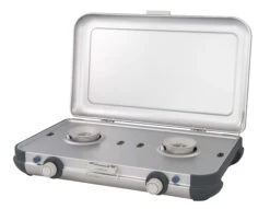 Campingaz Camping Kitchen 2 Cv Pz -Kampeerhal Roden Campingaz Gasbarbecue Camping Kitchen 2 CV PZ open