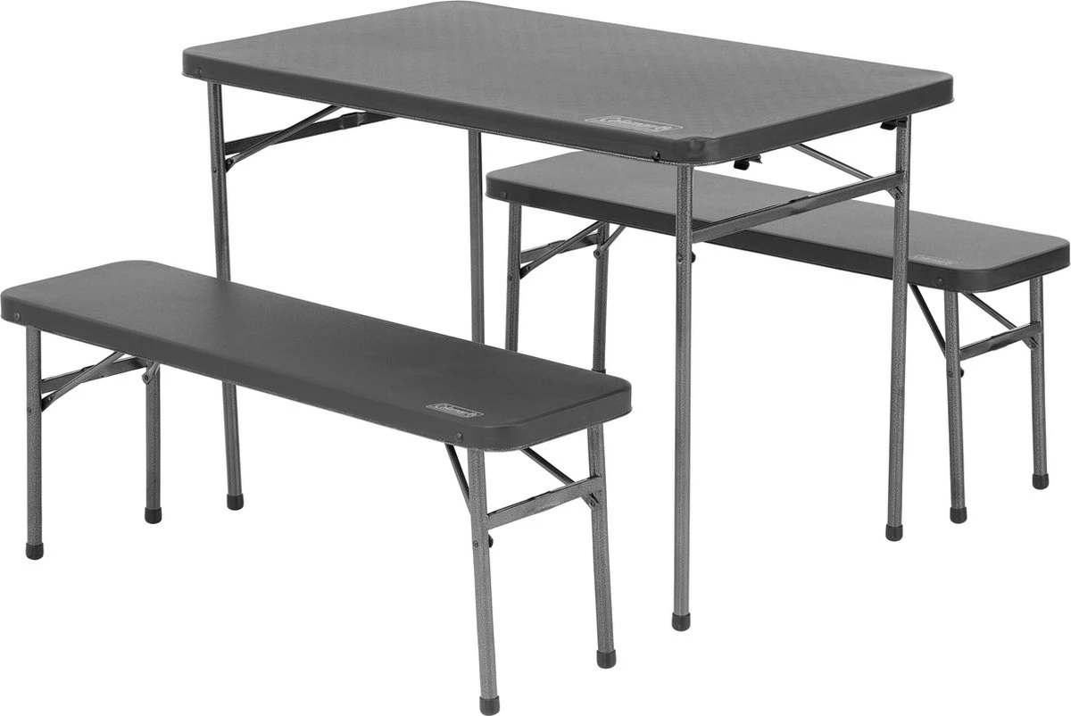 Coleman Campingtafel Met 2 Bankjes 3 Coleman Campingtafel Met 2 Bankjes