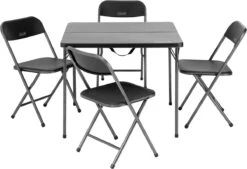 Coleman Campingtafel Met 4 Stoelen -Kampeerhal Roden Coleman campingtafel met 4 stoelen set