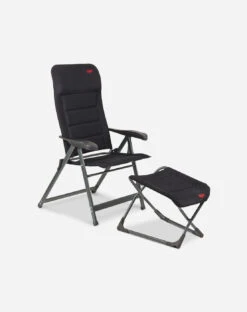 Crespo Stoel Ap-237 Air Deluxe -Kampeerhal Roden Crespo standestoel Ap 237 Air Deluxe Zwart Voetenbank