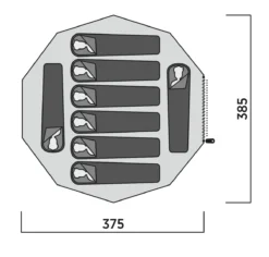 Easy Camp Rands Tipi Tent 12 Easy Camp Rands Tipi Tent -Kampeerhal Roden Easy Camp Rands Tipi 3