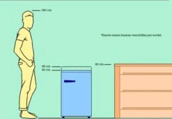 Koelkast 80 Liter Met Vriesvak -Kampeerhal Roden Exquisit Koelkast 80 Liter Met Vriesvak afmetingen