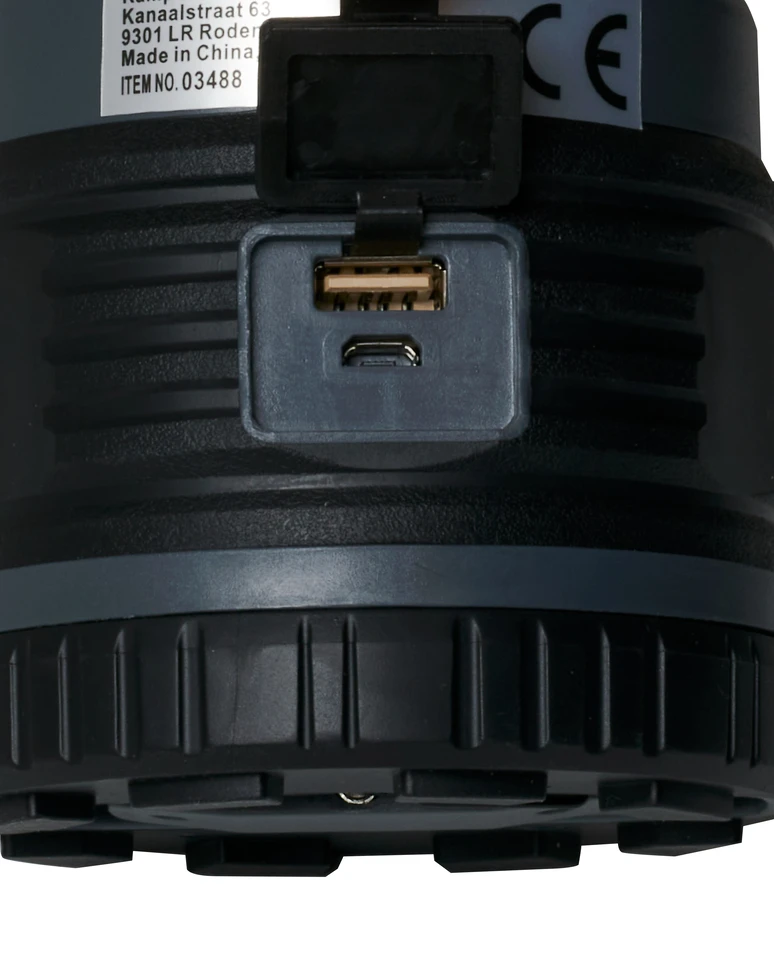 Happy Rhino Lamp Kiruna 1.000Lm Rechargeable Grey/Black 8 Happy Rhino Lamp Kiruna 1.000Lm Rechargeable Grey/Black - Afbeelding 6