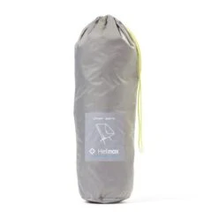 Helinox Chair Zero R1 -Kampeerhal Roden Helinox Campingstoel LGW Chair Zero R1 Grey ingepakt