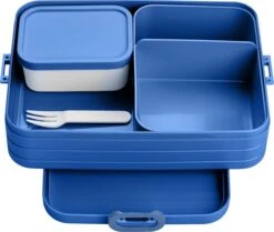 Mepal Bento Lunchbox Take A Break Large -Kampeerhal Roden Mepal Bento Lunchbox Take A Break Large Vivid Blue