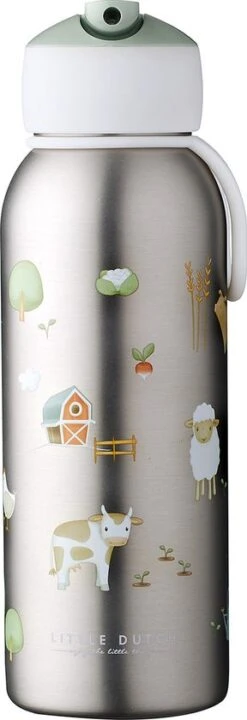 Mepal Isoleerfles Flip-Up Campus 350 Ml - Little Farm