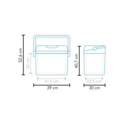 Mestic Koelbox Thermo Elektrisch 17 Mestic Koelbox Thermo Elektrisch -Kampeerhal Roden Mestic Koelbox Thermo Elektrisch MTEC 25 AC DC afmetingen