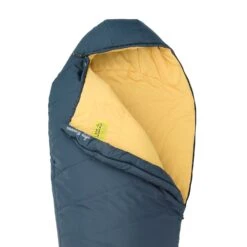 Nomad Mummy Slaapzak Bronco - Dark Navy -Kampeerhal Roden Nomad Mummy Slaapzak Bronco Dark Navy bovenkant