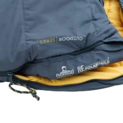Nomad Mummy Slaapzak Bronco - Dark Navy -Kampeerhal Roden Nomad Mummy Slaapzak Bronco Dark Navy rits