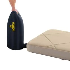 Nomad SI-Ma Naos Premium Xw 18.0 - Dark Sand -Kampeerhal Roden Nomad Naos Premium xw 18 slaapmat luchtzak