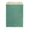 Nomad Slaapzak Brisbane Premium Duo - Spruce Green -Kampeerhal Roden Nomad Slaapzak Brisbane Premium Duo SpruceGreen vooraanzicht dicht