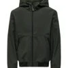 Only & Sons Bowie Softshell Bomber -Kampeerhal Roden Only en Sons Bowie softshell bomber heren grijs