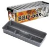 Sunware BBQ Box 9,5 L Metaal Zwart -Kampeerhal Roden Opergbox BBQ 1