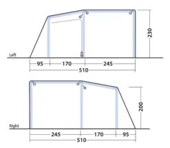 Outwell Tent Virginia 5 Air TC 19 Outwell Tent Virginia 5 Air TC -Kampeerhal Roden Outwell Tent Virginia 5 Air TC 10