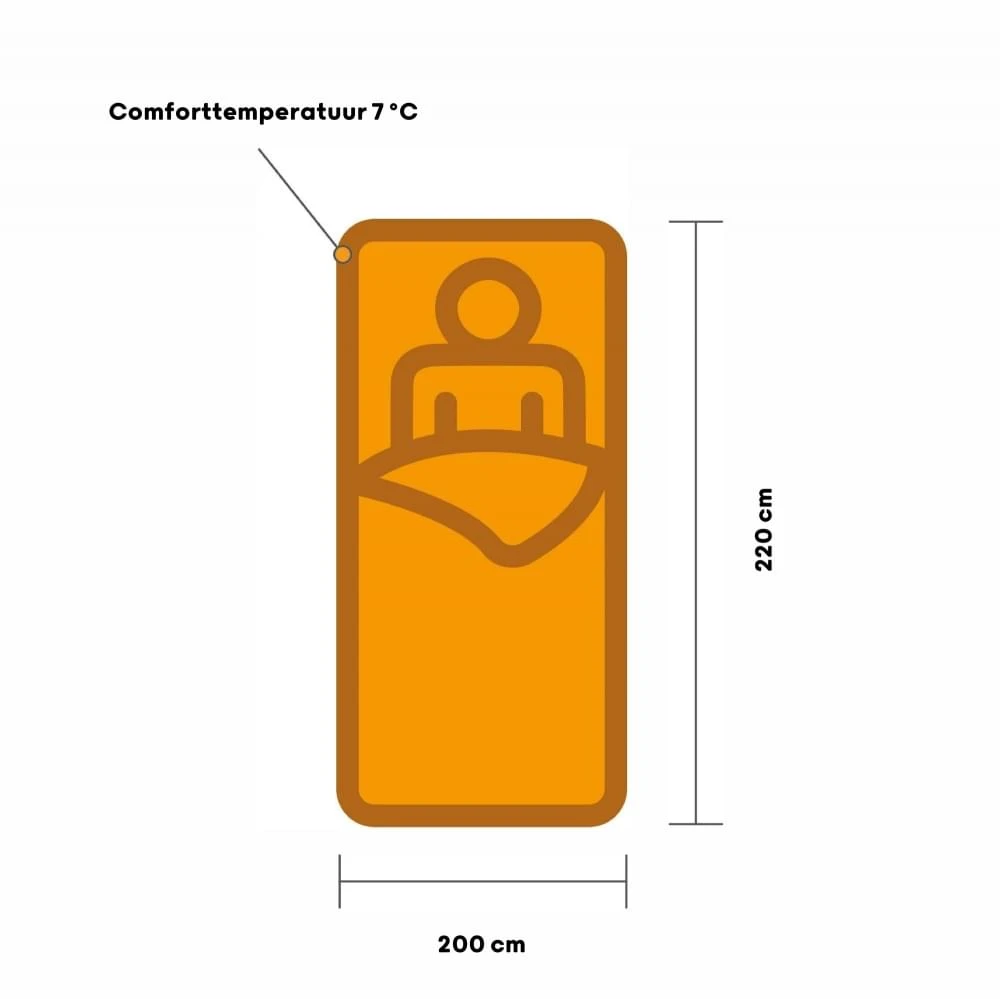 Outwell Campion Duvet Double Deken 7 Outwell Campion Duvet Double Deken - Afbeelding 5