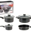Redcliffs Outdoor Pannenset 7Dlg Met Non Stick -Kampeerhal Roden PANNENSET 7DLG MET NON STICK
