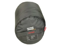 Polydaun Slaapzak Ijsvogel - Navy Print - 85X210 -Kampeerhal Roden Polydaun slaapzak ijsvogel verpakking