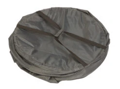 Bo-Camp Pop-Up Waszak Grijs D.46X60Cm -Kampeerhal Roden Popupwaszakgrijsd45x60cm ingevouwen
