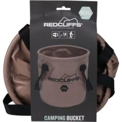 Emmer Opvb Rond 10 Liter Tarpaulin 24X25Cm -Kampeerhal Roden Redcliffs emmer opvouwbaar 10 liter verpakking