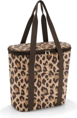 Reisenthel Thermoshopper 15L Leo Macchiato 7 Reisenthel Thermoshopper 15L Leo Macchiato -Kampeerhal Roden Reisenthel Thermoshopper 15L Leo Macchiato zijkant