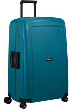 Samsonite S'Cure Spinner 69 -Kampeerhal Roden Samsonite SCure Spinner 75 28 Petrol Blue