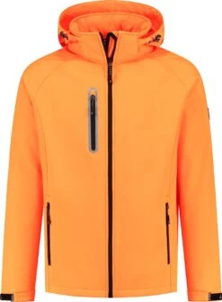 Kjelvik Softshell Jas Kevan Heren -Kampeerhal Roden Softshell Jas Kevan Heren Orange