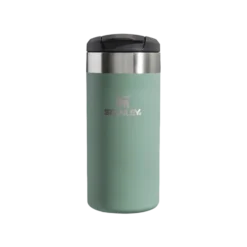 Stanley The Aerolight Transit Mug 0,35L -Kampeerhal Roden Stanley Aerolight Transit Mug 0 35 liter lichtgrijs groen