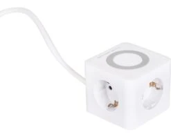 Powercube Stekkerdoos 3-voudig + 3x USB Wit 1,5 M