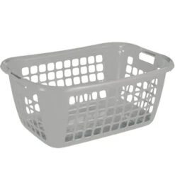 Sunware Basic Wasmand 65Cm Laag Grijs