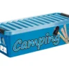 Sunware Q-line Camping Opbergbox 9,5L -Kampeerhal Roden Sunware Camping Opbergbox 9 5 Liter Blauw Transparant