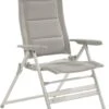 Travellife Barlettstandenstoel Comfort XL Light Grey -Kampeerhal Roden TRAVELLIFE BARLETTSTANDENSTOEL COMFORT XL LIGHT GRE