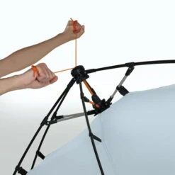 Terra Nation Strandtent Hare Kohu Plus RPET - Bleu -Kampeerhal Roden Terra Nation Kau Kohu Plus strandtent blauw 4 1