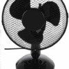 Ventilator Tafelmodel 23Cm Zwart -Kampeerhal Roden Ventilator Tafelmodel 23Cm Zwart