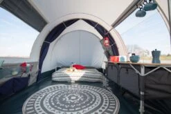 Karsten Tunneltent Opera 2400 - Blueline -Kampeerhal Roden blueline 3