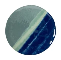 Bo-Camp Servies Halo Blauw/Groen 12-delig -Kampeerhal Roden bo camp servies halo blauw groen 12 delig bord 3