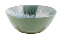 Bo-Camp Servies Halo Blauw/Groen 12-delig -Kampeerhal Roden bo camp servies halo blauw groen 12 delig schaal 1