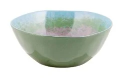 Bo-Camp Servies Halo Blauw/Groen 12-delig -Kampeerhal Roden bo camp servies halo blauw groen 12 delig schaal 3