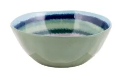 Bo-Camp Servies Halo Blauw/Groen 12-delig -Kampeerhal Roden bo camp servies halo blauw groen 12 delig schaal 4