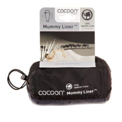 Cocoon Mummyliner 100% Egyptian Cotton - Tuareg -Kampeerhal Roden cocoon mummyliner 100 egyptian cotton tuareg verpakking
