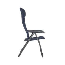 Crespo Stoel Ap-215 Air Deluxe -Kampeerhal Roden crespo ap 215 air deluxe blauw zijkant