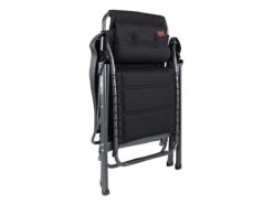 Crespo Stoel Ap-232/80 Zwart Air-Deluxe -Kampeerhal Roden crespo ap 232 air deluxe relaxstoel black 5