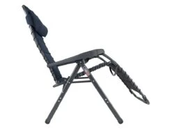 Crespo Relaxstoel Ap-232 Air Deluxe -Kampeerhal Roden crespo ap 232 air deluxe relaxstoel blue zijkant