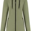 Kjelvik Softshell Faye Dames 1 Kjelvik Softshell Faye Dames -Kampeerhal Roden kjelvik outdoorjas faye groen 1