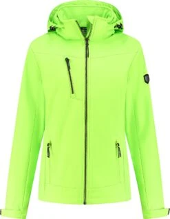 Kjelvik Softshell Jas Roxy Dames -Kampeerhal Roden kjelvik roxy softshelljas dames groen 1