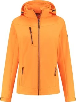Kjelvik Softshell Jas Roxy Dames -Kampeerhal Roden kjelvik roxy softshelljas dames oranje 1
